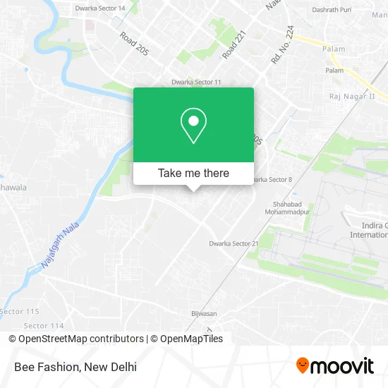 Bee Fashion map
