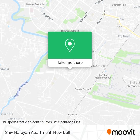 Shiv Narayan Apartment map