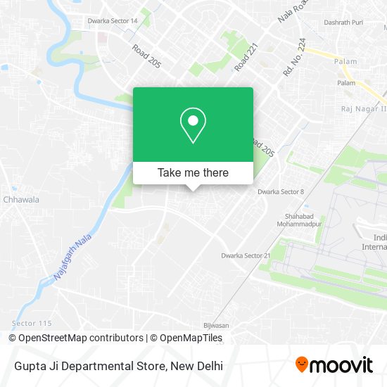 Gupta Ji Departmental Store map