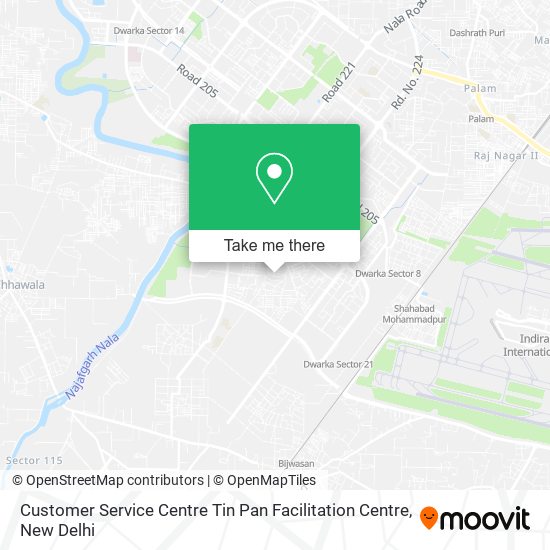 Customer Service Centre Tin Pan Facilitation Centre map