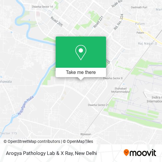 Arogya Pathology Lab & X Ray map