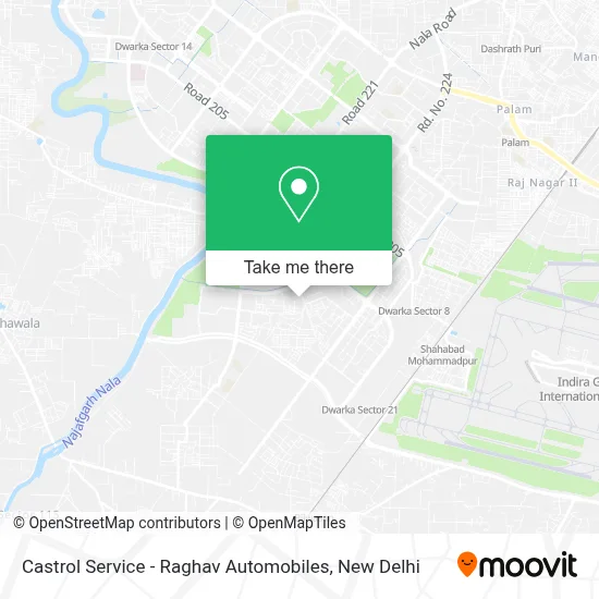 Castrol Service - Raghav Automobiles map