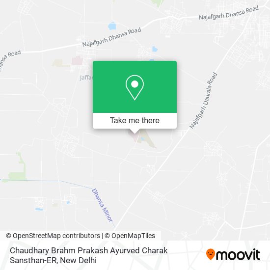 Chaudhary Brahm Prakash Ayurved Charak Sansthan-ER map
