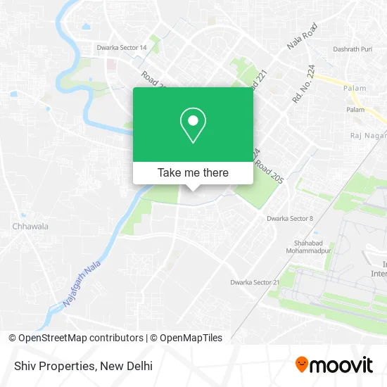 Shiv Properties map