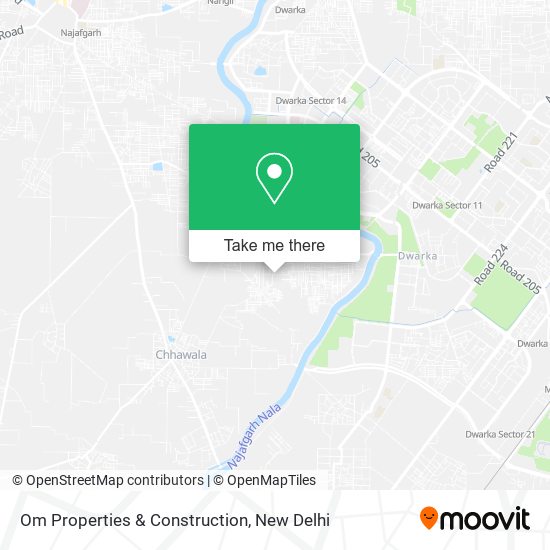 Om Properties & Construction map