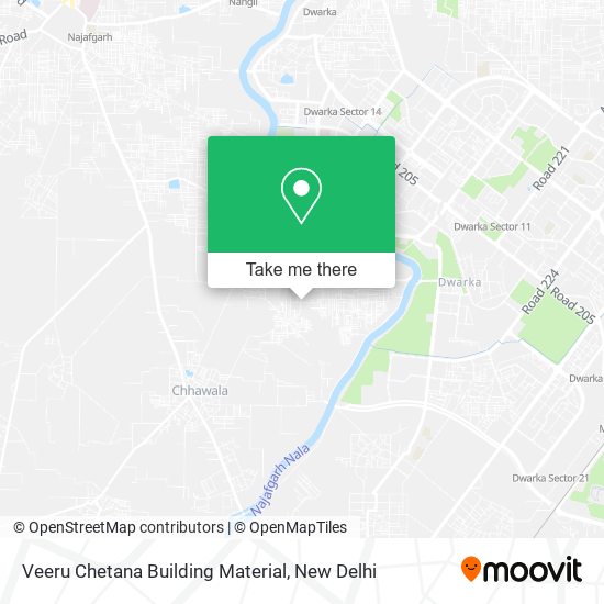 Veeru Chetana Building Material map