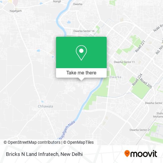 Bricks N Land Infratech map