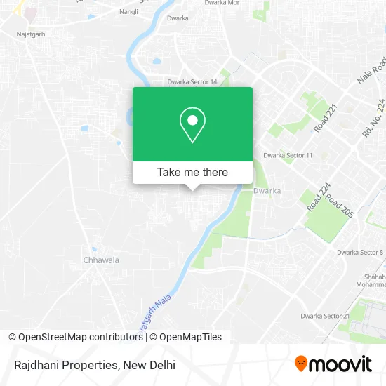 Rajdhani Properties map
