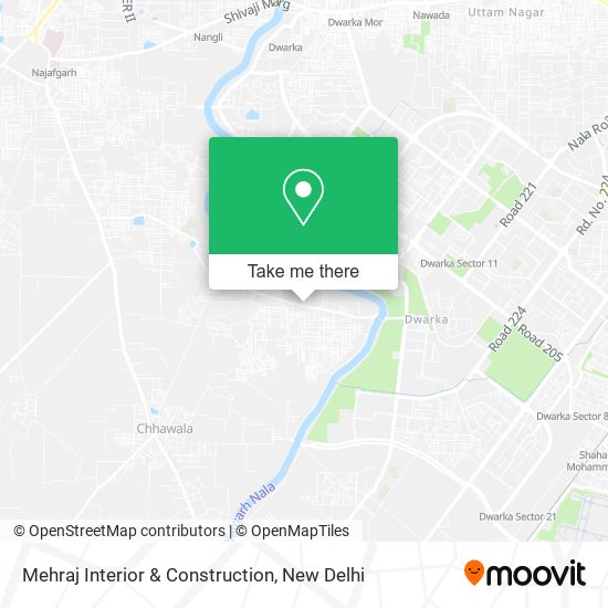 Mehraj Interior & Construction map