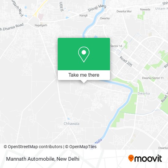 Mannath Automobile map