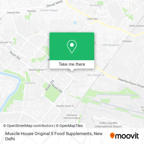 Muscle House Original S Food Supplements map