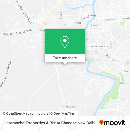 Uttaranchal Properties & Bistar Bhandar map