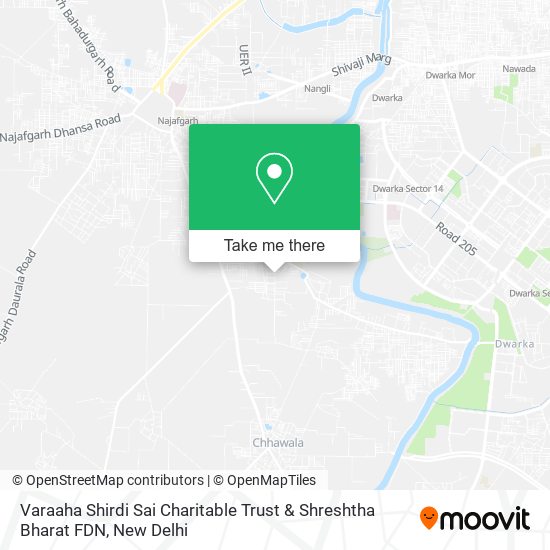 Varaaha Shirdi Sai Charitable Trust & Shreshtha Bharat FDN map