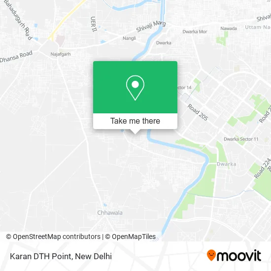Karan DTH Point map