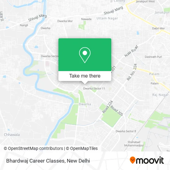 Bhardwaj Career Classes map