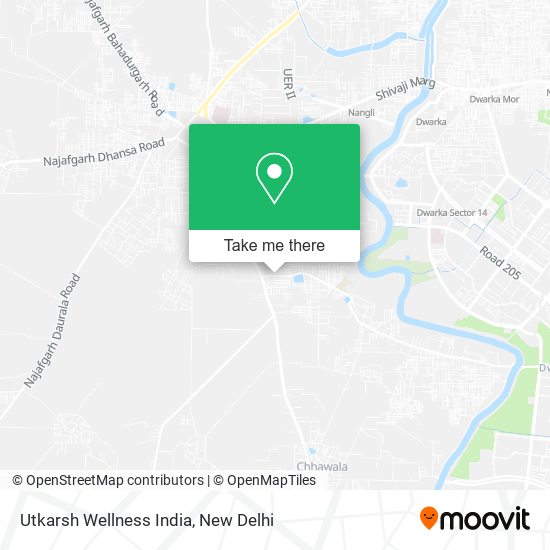 Utkarsh Wellness India map