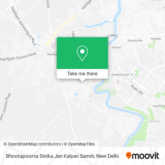 Bhootapoorva Sinika Jan Kalyan Samiti map