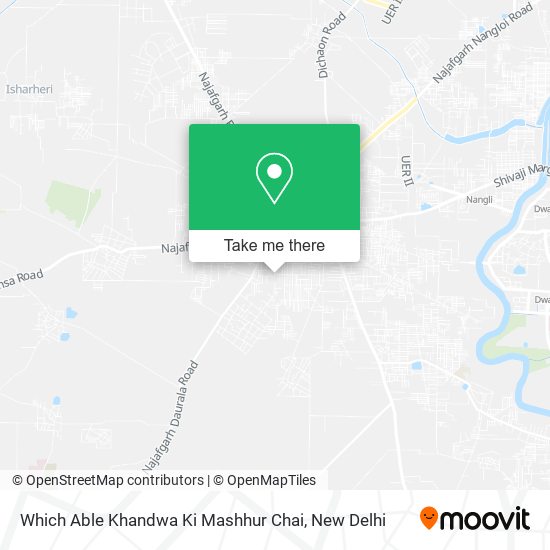 Which Able Khandwa Ki Mashhur Chai map