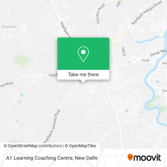 A1 Learning Coaching Centre map