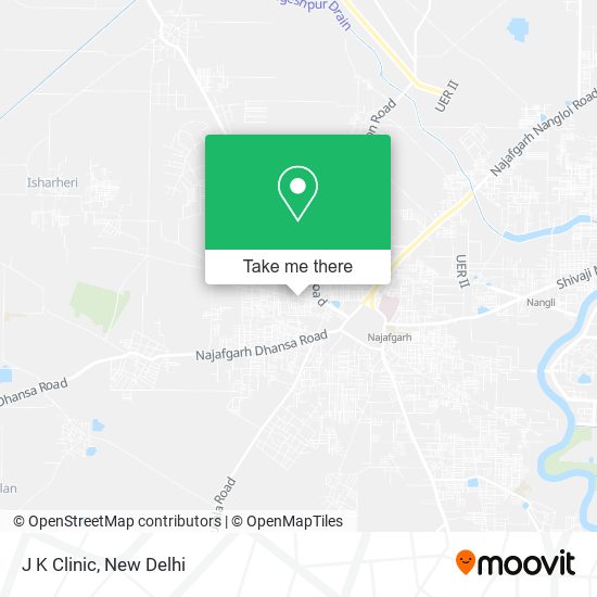 J K Clinic map