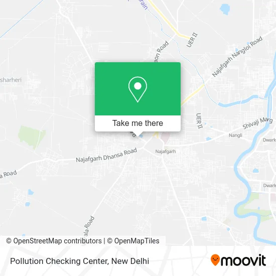 Pollution Checking Center map