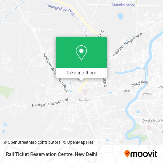 Rail Ticket Reservation Centre map