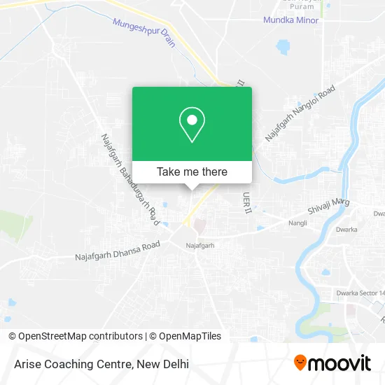Arise Coaching Centre map