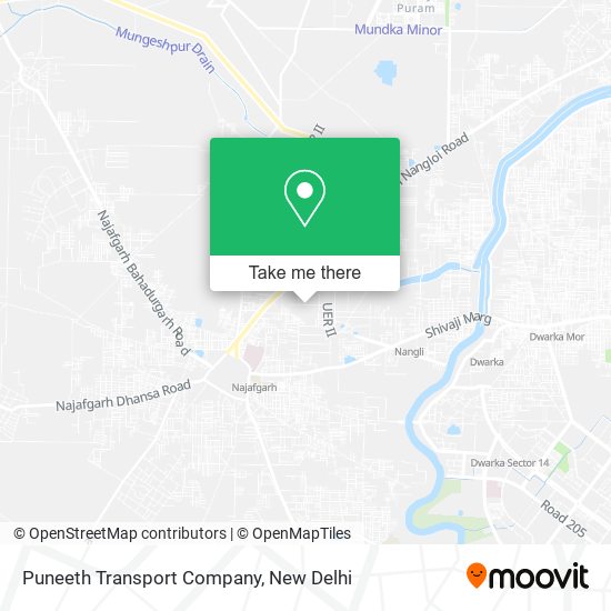 Puneeth Transport Company map