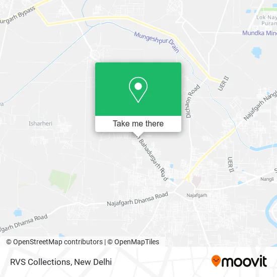 RVS Collections map