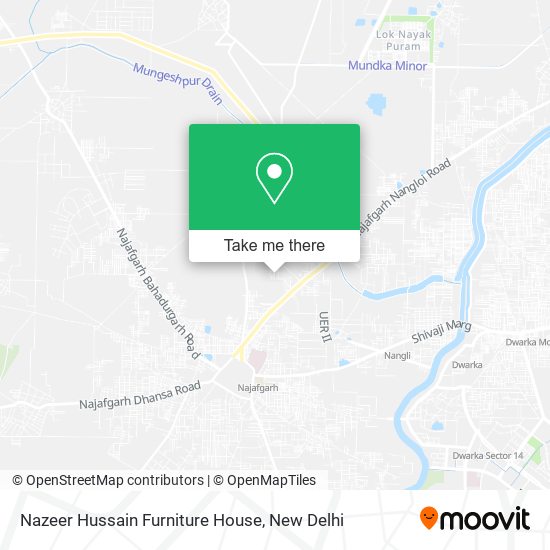 Nazeer Hussain Furniture House map