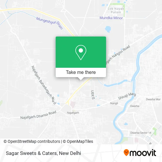 Sagar Sweets & Caters map