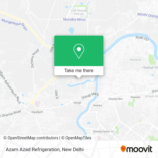 Azam Azad Refrigeration map
