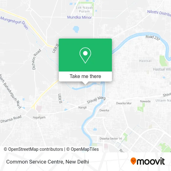 Common Service Centre map