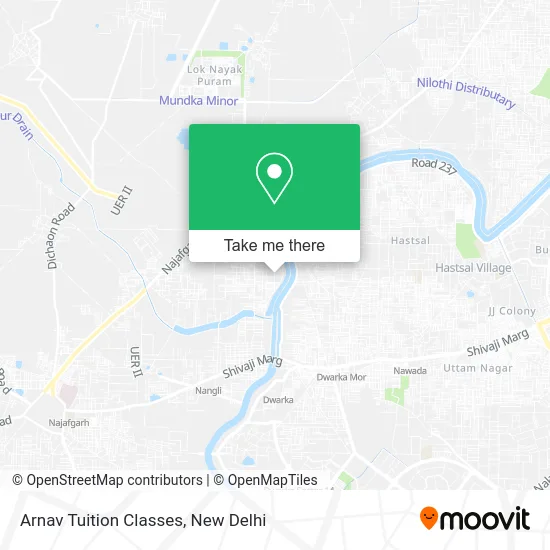 Arnav Tuition Classes map