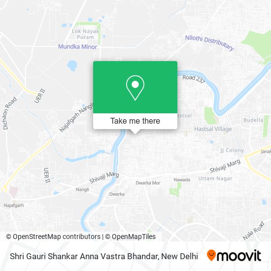 Shri Gauri Shankar Anna Vastra Bhandar map