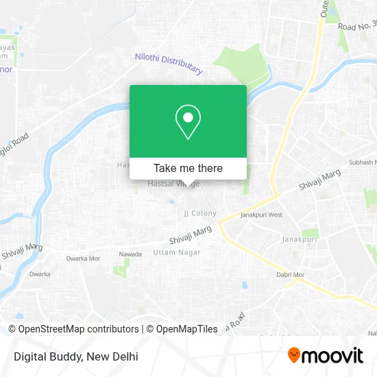 Digital Buddy map