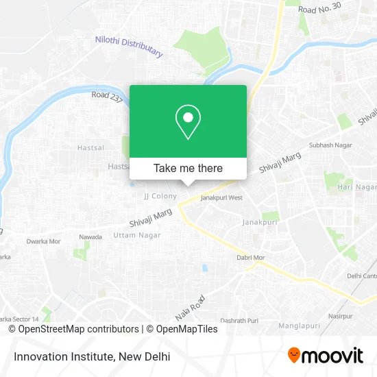 Innovation Institute map