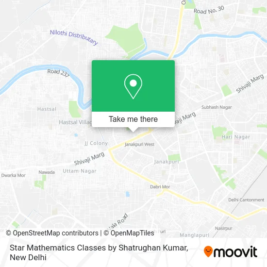 Star Mathematics Classes by Shatrughan Kumar map