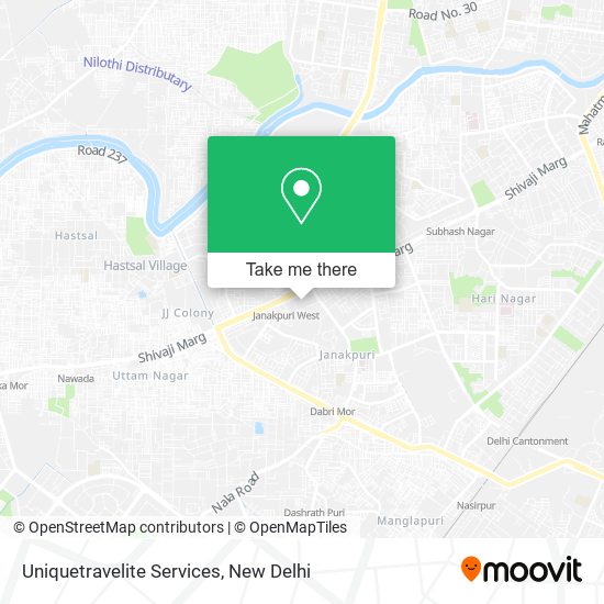 Uniquetravelite Services map