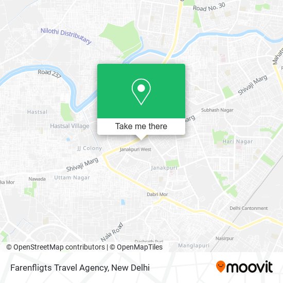 Farenfligts Travel Agency map