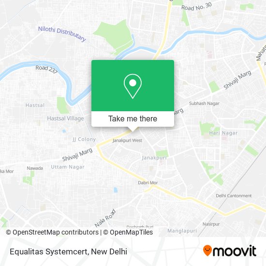 Equalitas Systemcert map