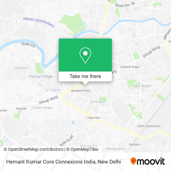 Hemant Kumar Core Connexions India map