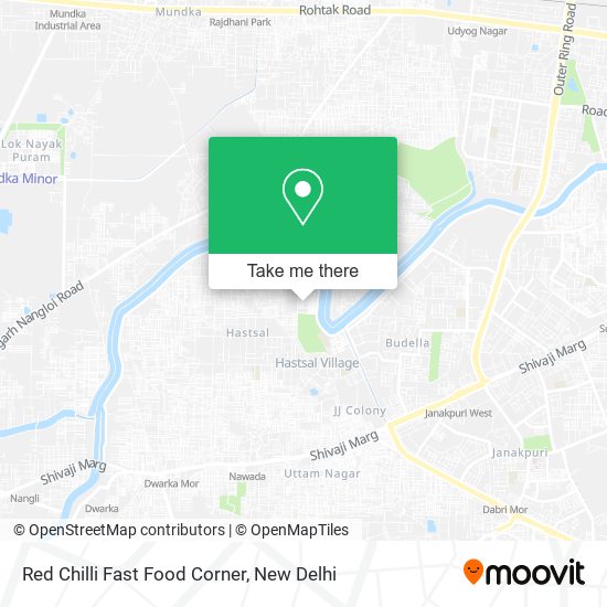 Red Chilli Fast Food Corner map