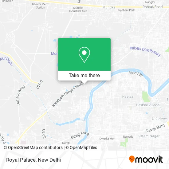 Royal Palace map
