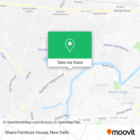 Shaini Furniture House map