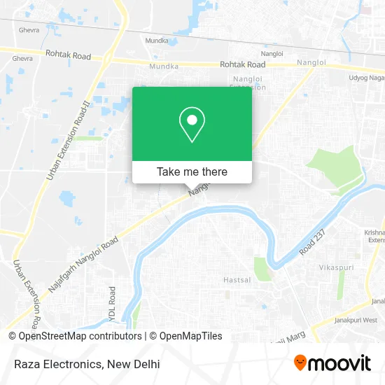 Raza Electronics map