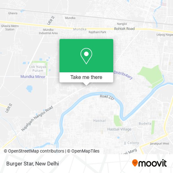 Burger Star map