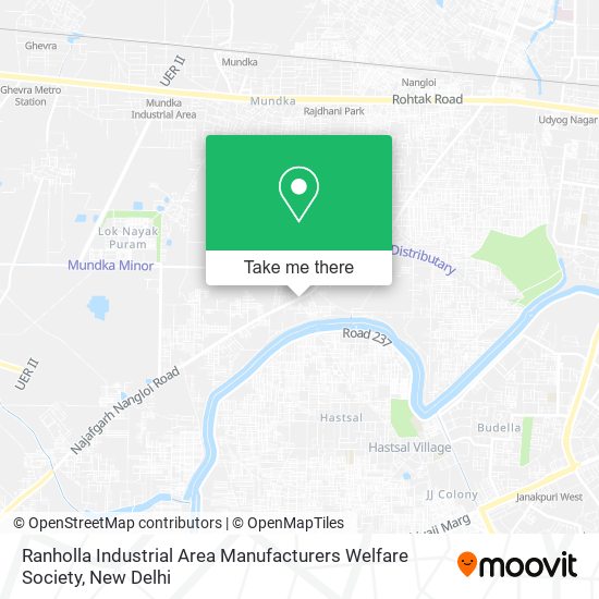 Ranholla Industrial Area Manufacturers Welfare Society map