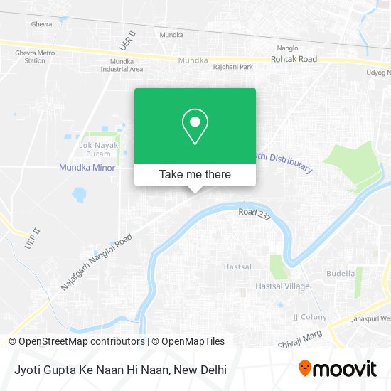 Jyoti Gupta Ke Naan Hi Naan map