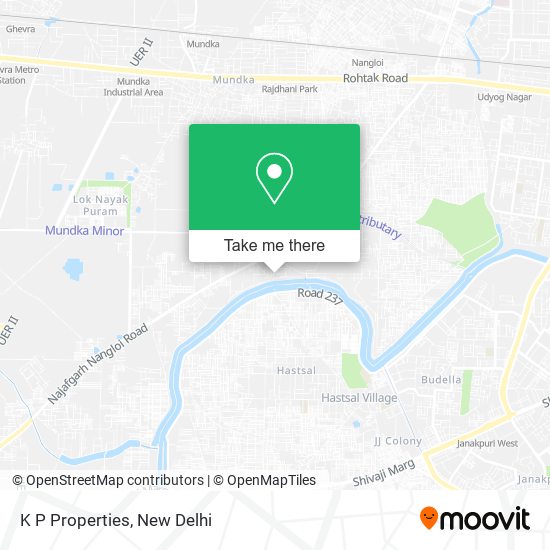 K P Properties map